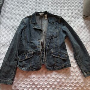 Denim Blazer Jacket